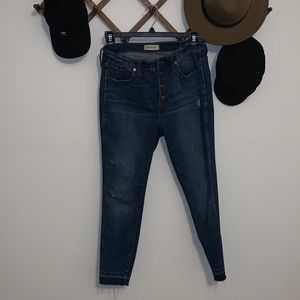 Madewell skinny jeans